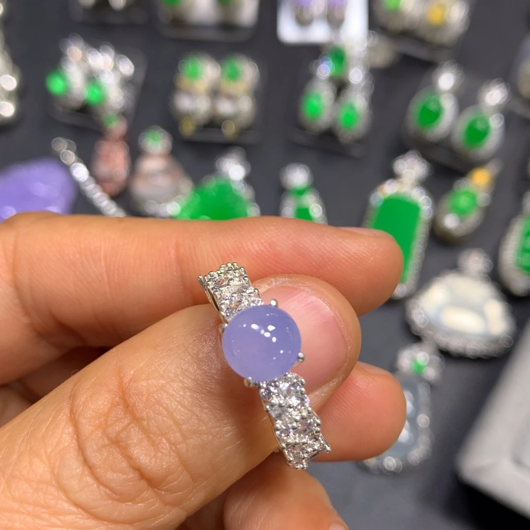 定制翡翠未镶嵌时尚买断不退