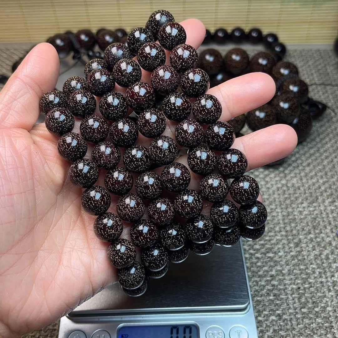 檀香紫檀（小叶紫檀）1.2 108颗 爆星