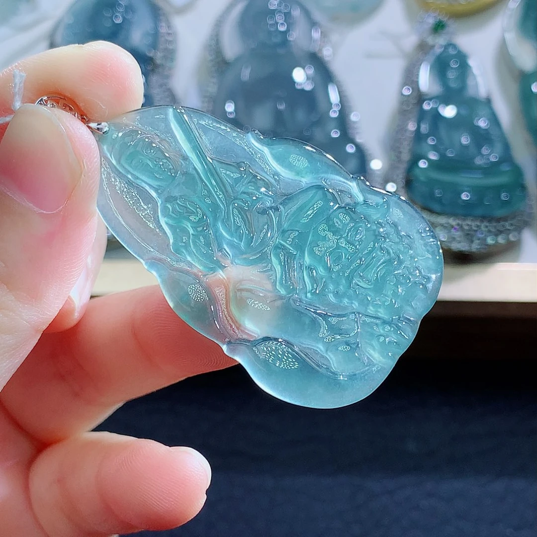 未镶嵌挂件翡翠翡翠