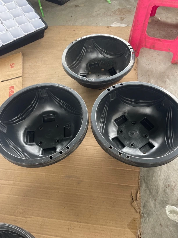 280黑色绿萝盆口26厘米高12厘米5个一组全新花盆