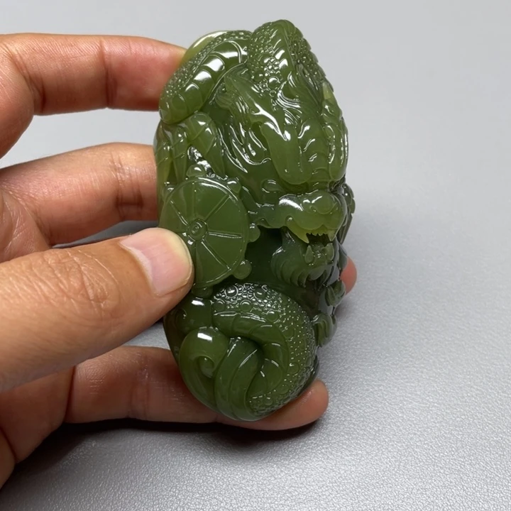 吊坠(不含链)未镶嵌和田玉平****生