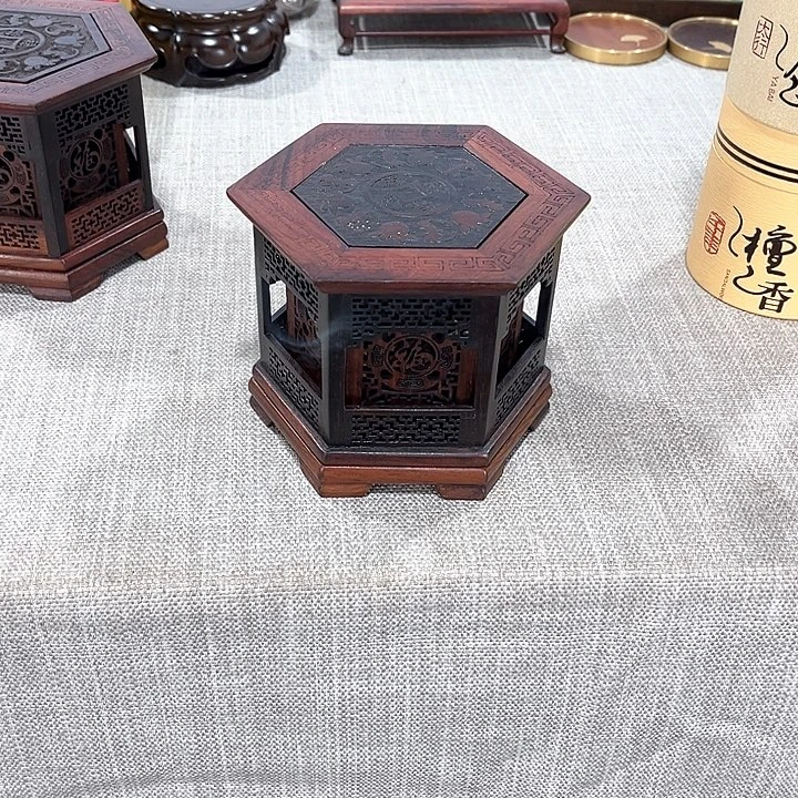 木红木工艺品雕刻工艺微暇