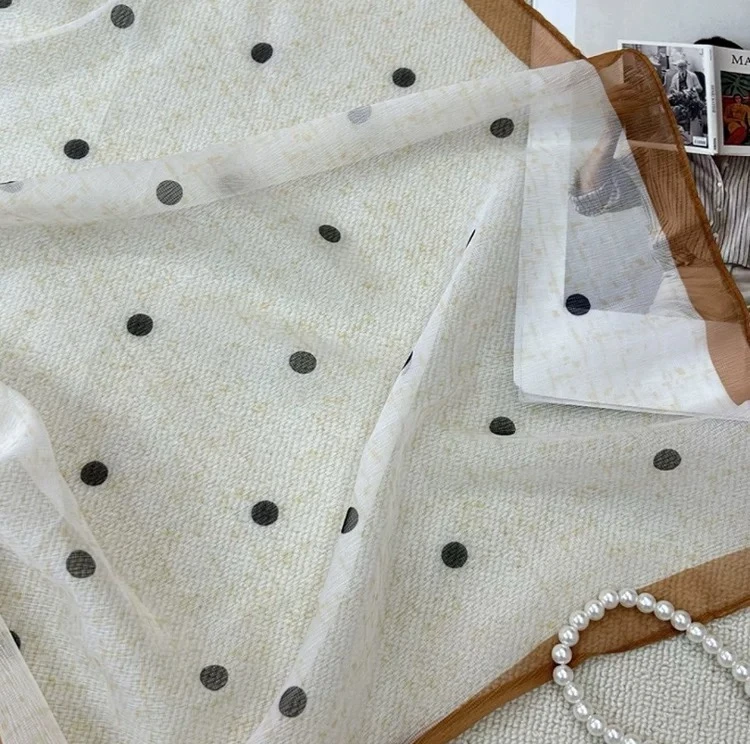 【西丽纱68*68】2025新款春夏款透气丝巾