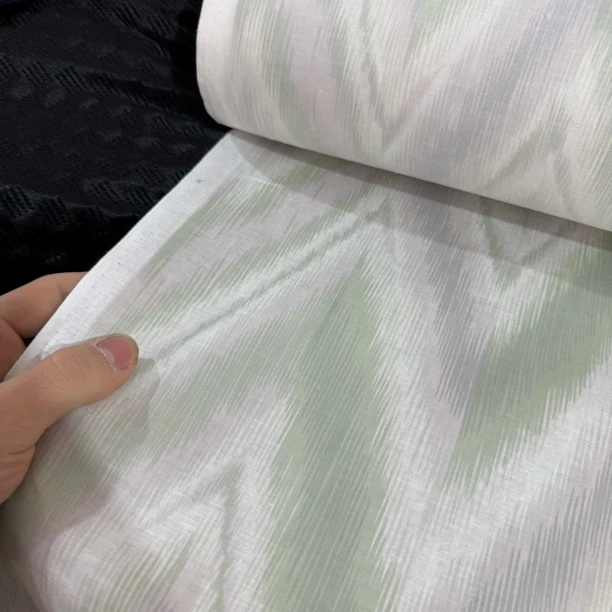 90  亚麻棉面料6米价