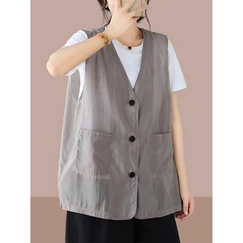 马甲女款外穿洋气外套2025夏季新款网红流行时尚爆款复古上衣开衫