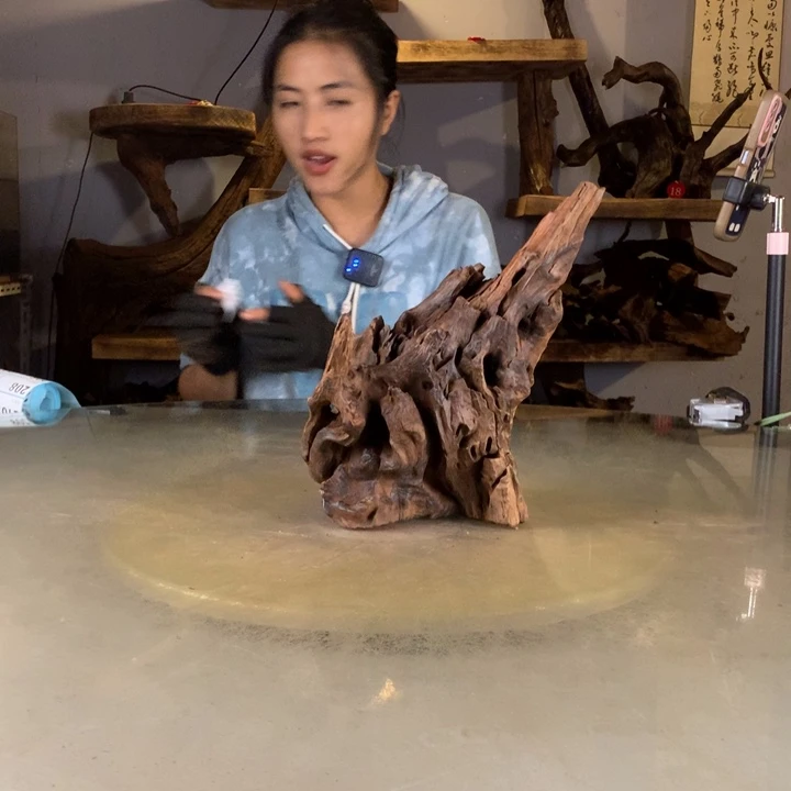 阿***。天然的云南紫柚木会黄水