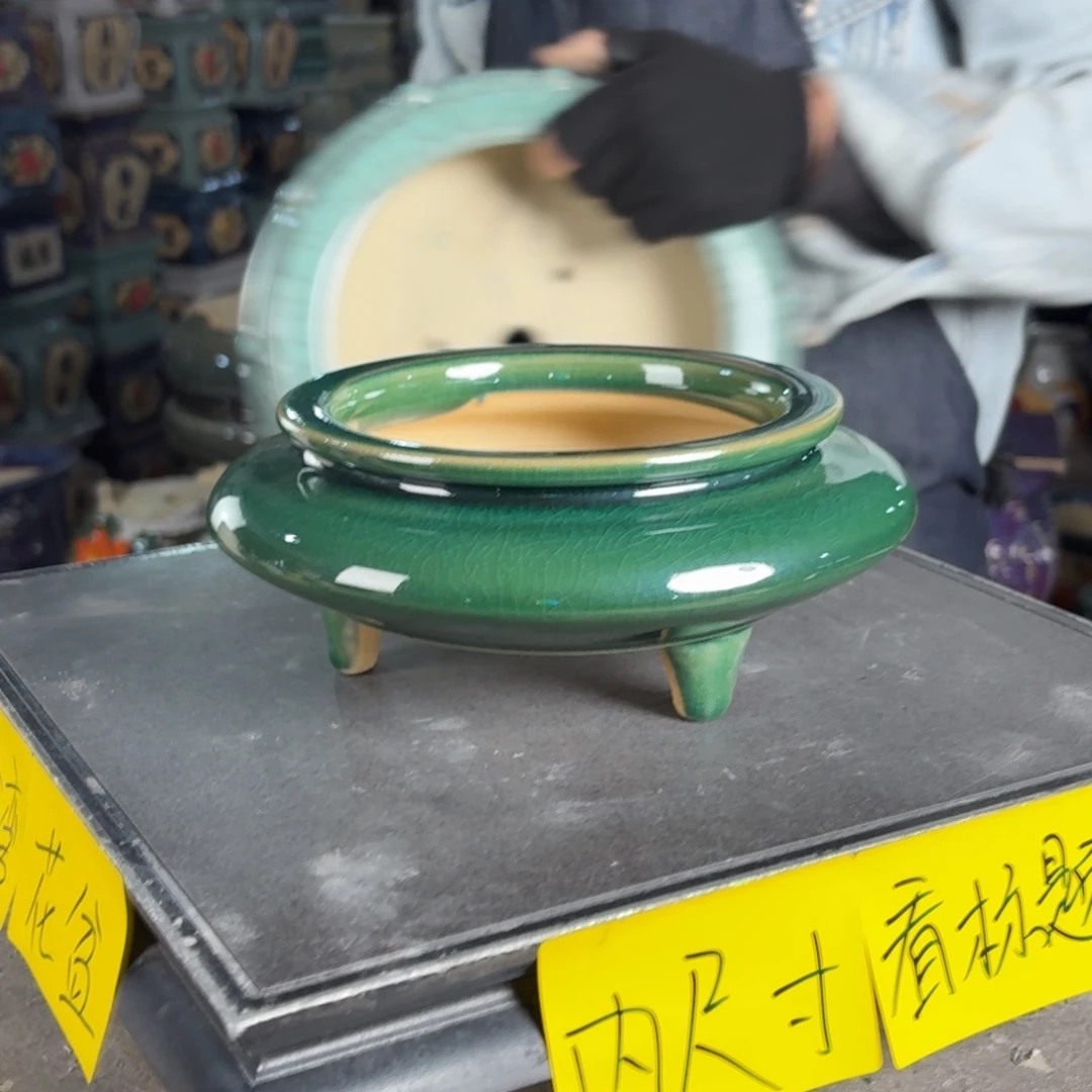 一风堂石湾花盆 内12*4