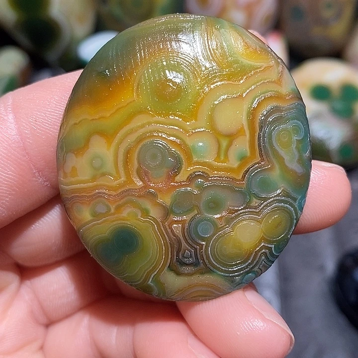 玛瑙/玉髓合金颈饰