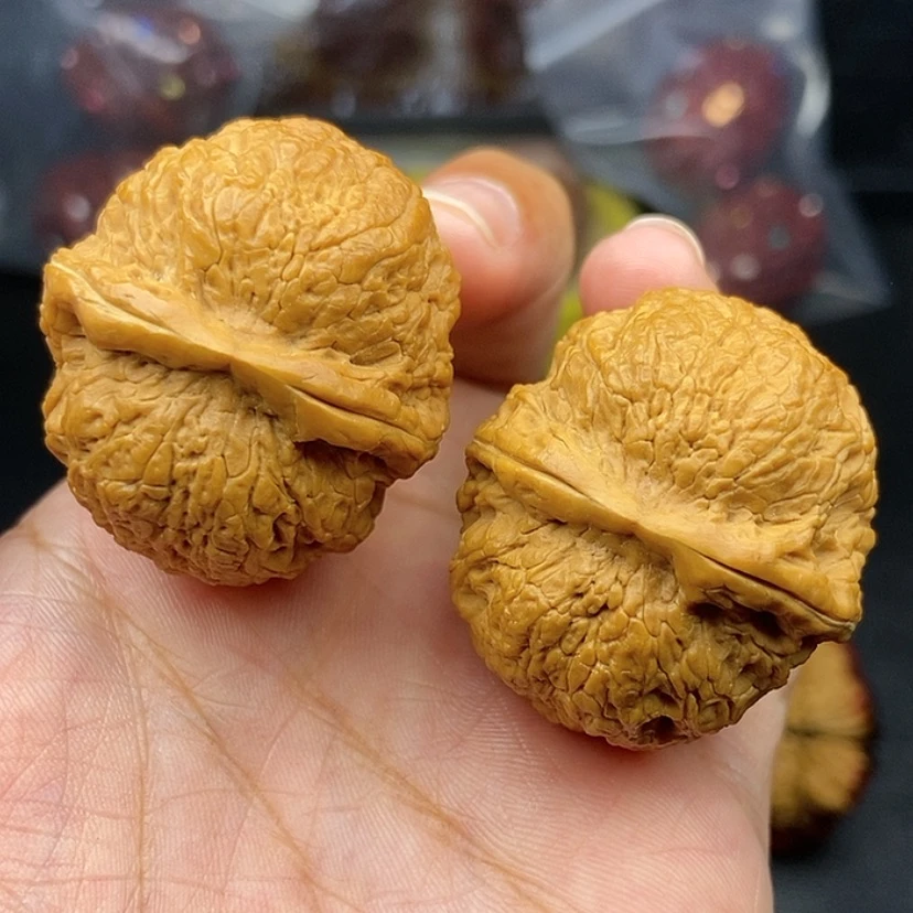 【闪购商品】把件文玩核桃37尺蛇皮球