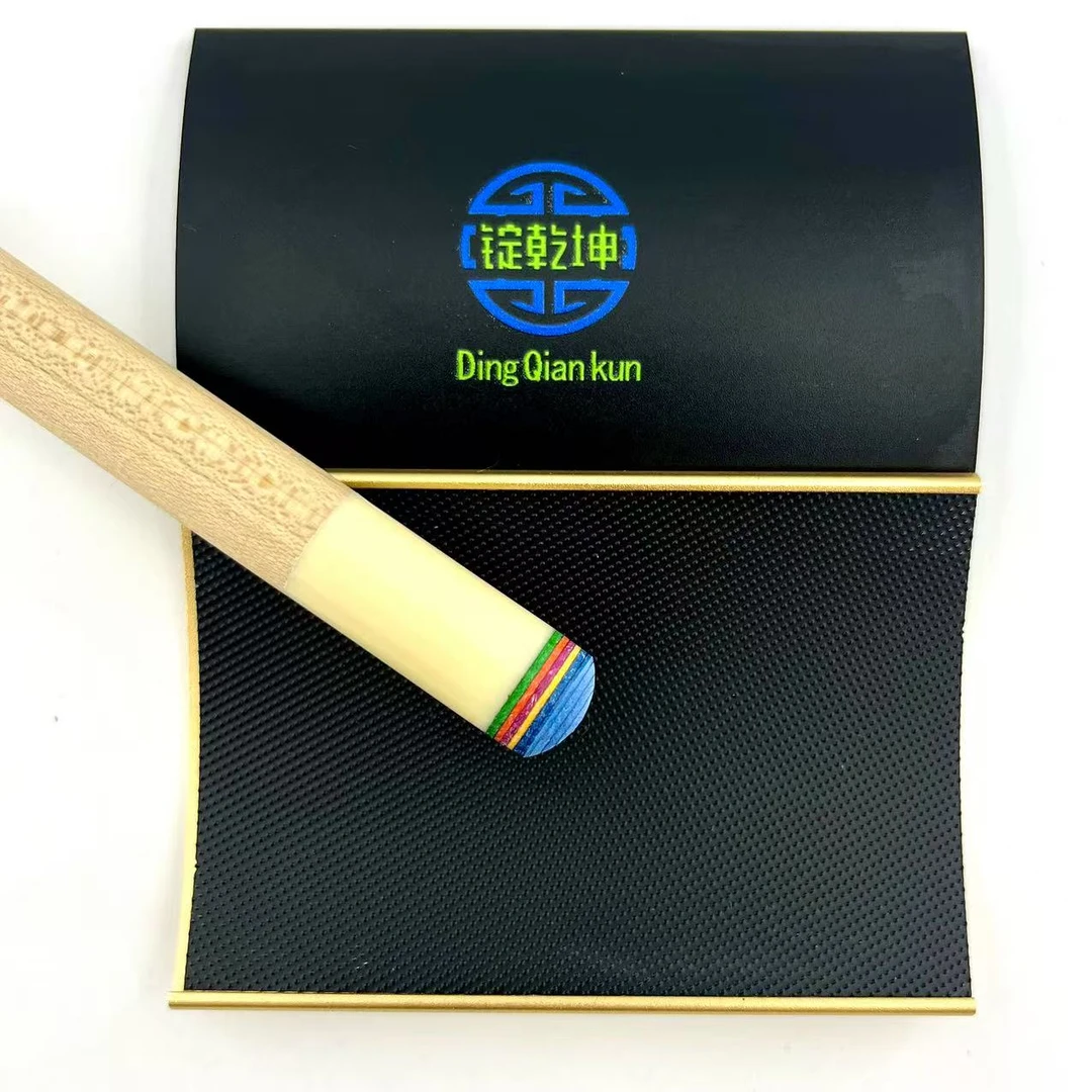 台球杆皮头弧度修理器锭乾坤半圆金属打磨皮头搓板黑八九球打磨器