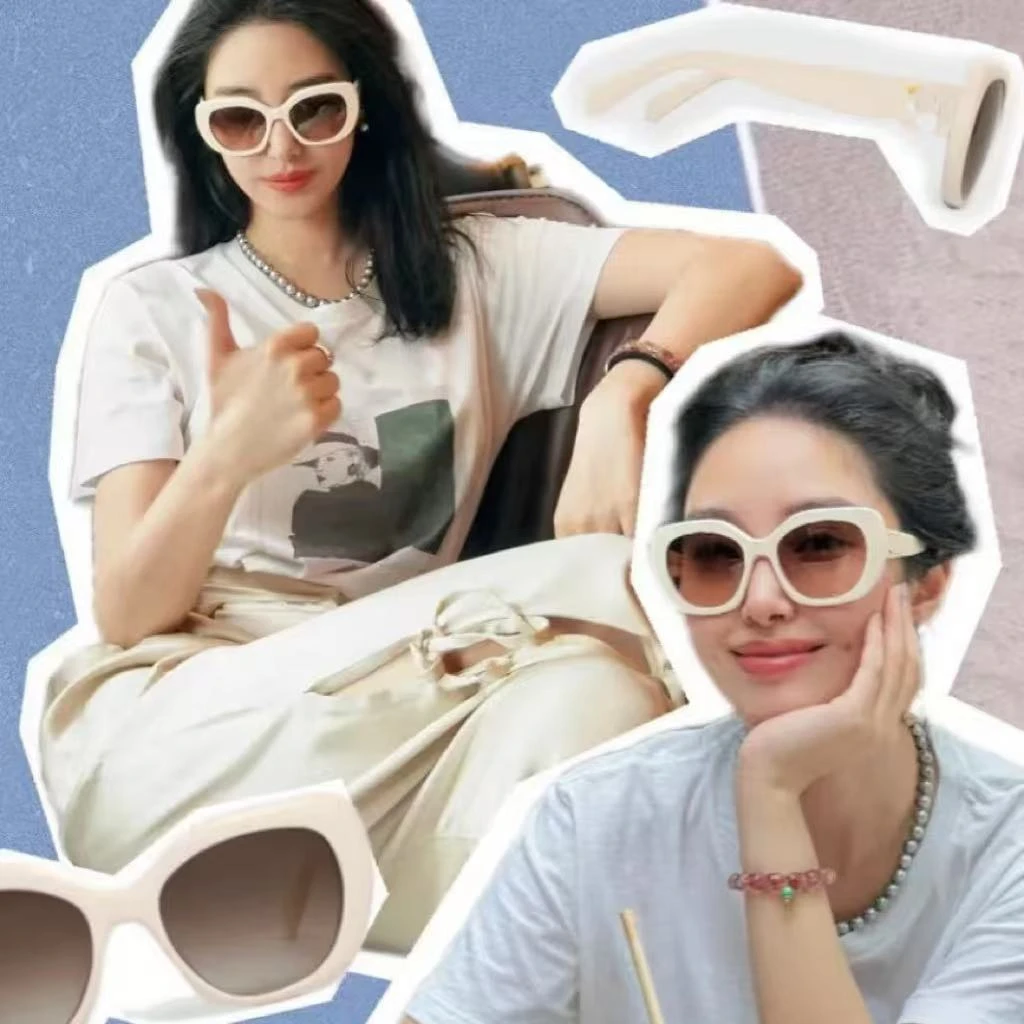 新款大框 炸街 出游 超火 太阳镜懒人素颜出门 四色（25052416）