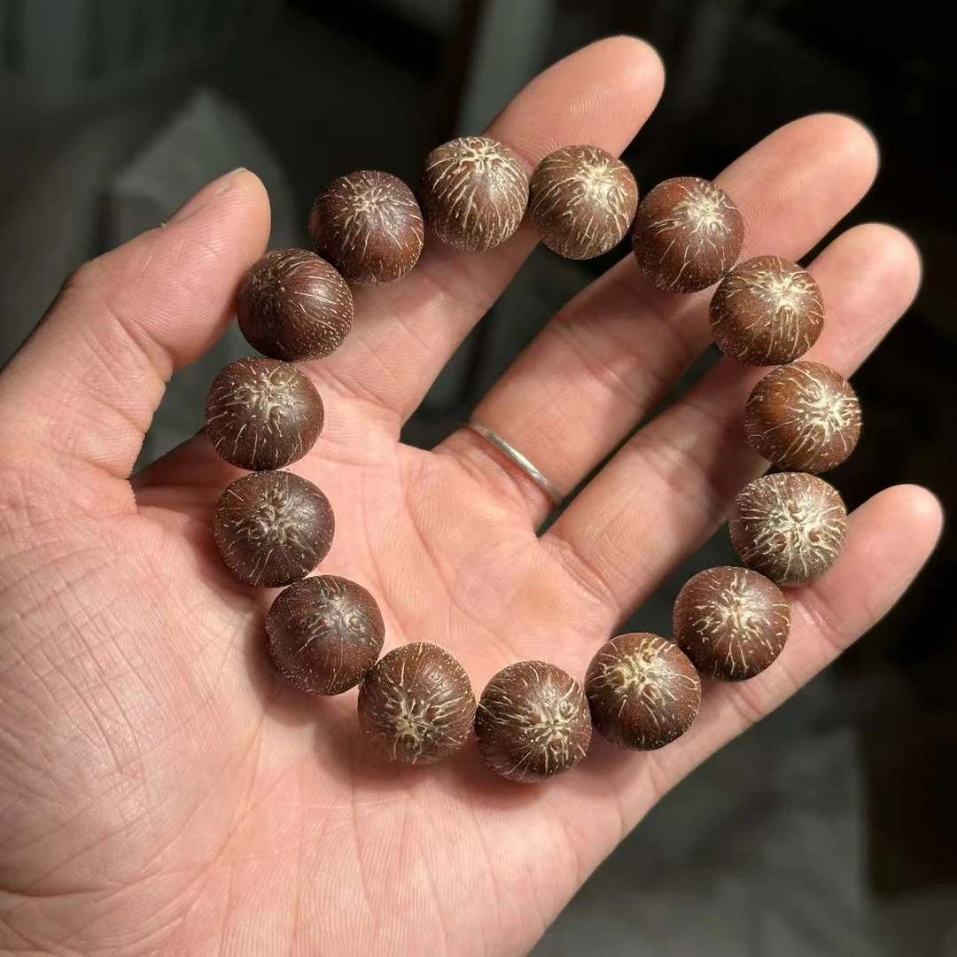 紫金鼠珠串原皮原色紫金鼠 尺寸可选