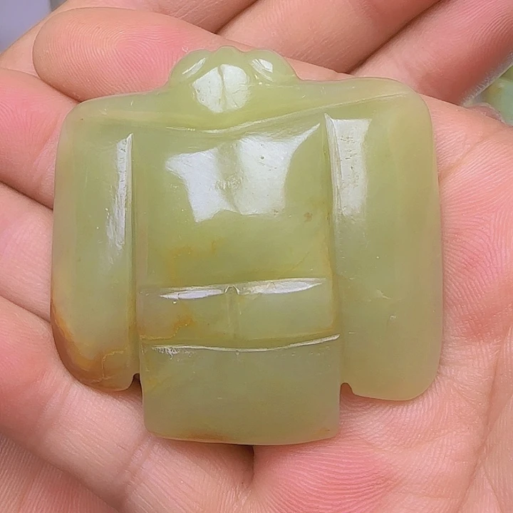 和田玉吊坠(不含链)未镶嵌