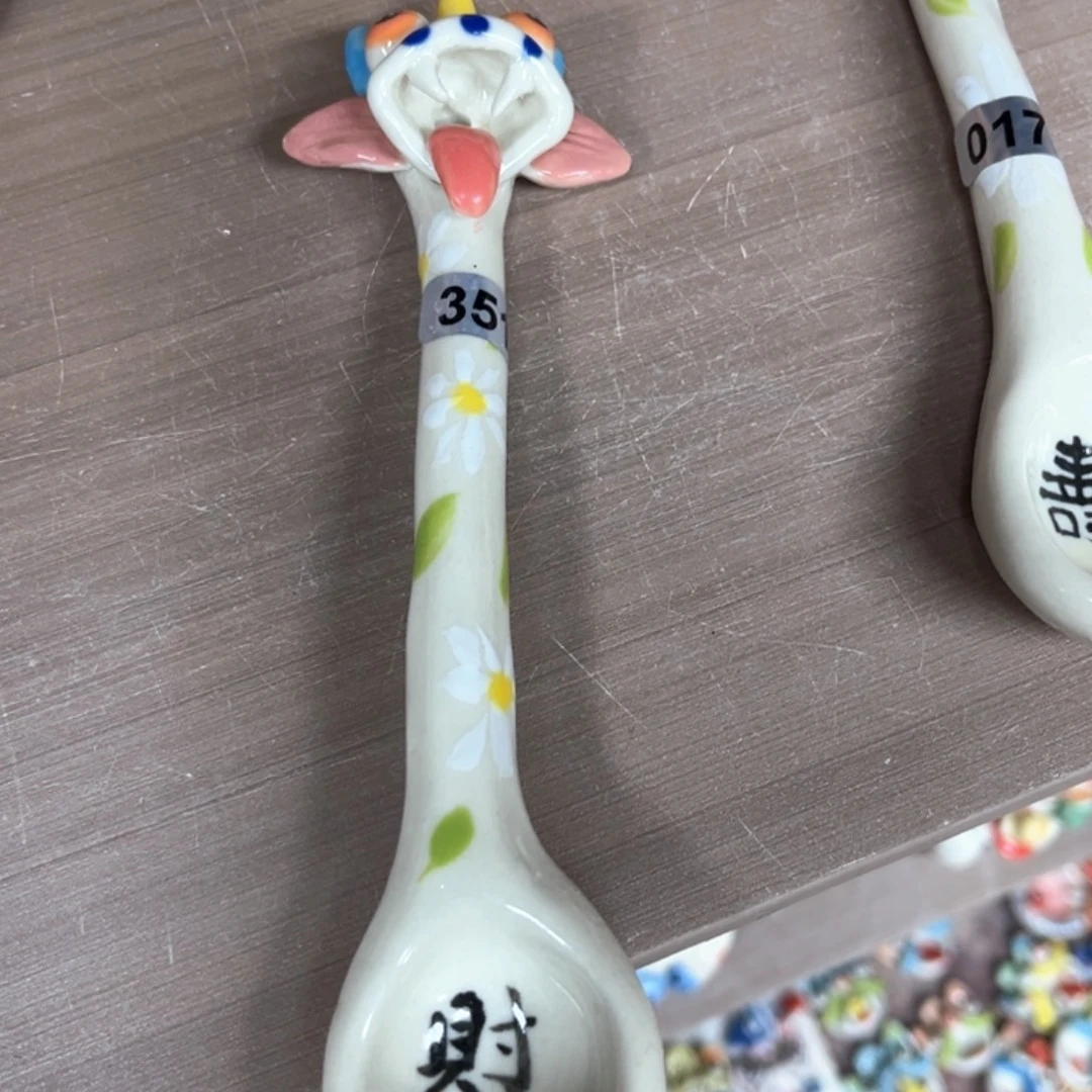 摆件纯手工抽象陶瓷摆件351