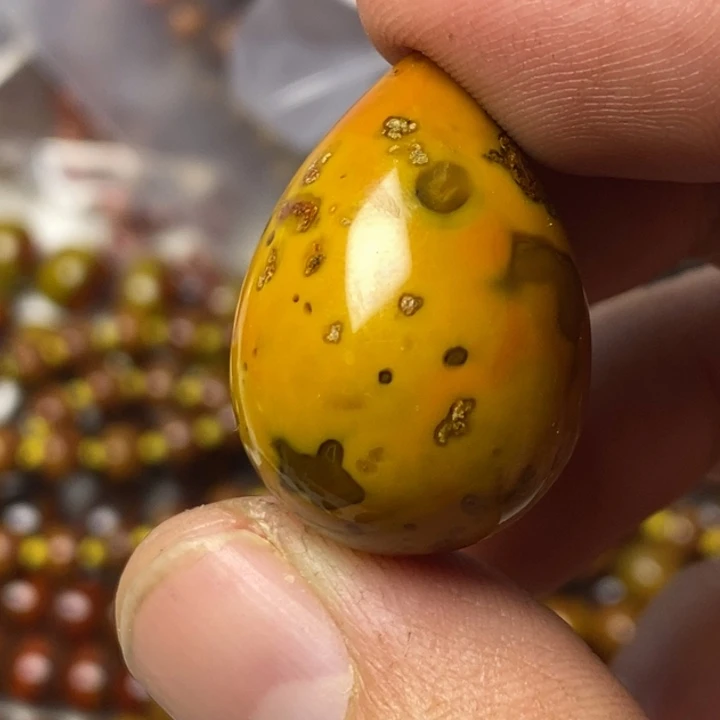 天***意玛瑙/玉髓合金颈饰