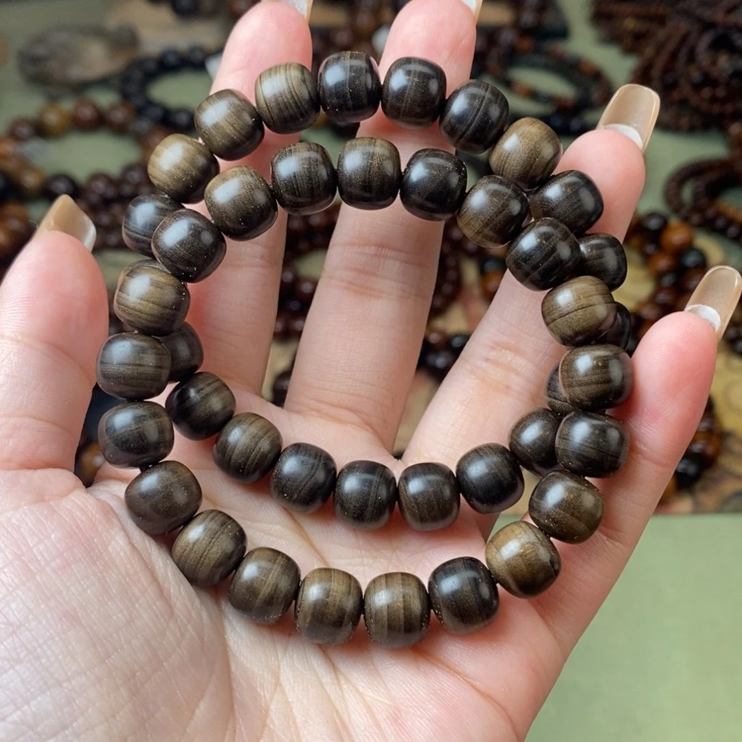 檀香木手串/手链10阴沉横纹990