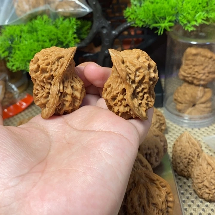 核桃手串/手链盘山小鸟