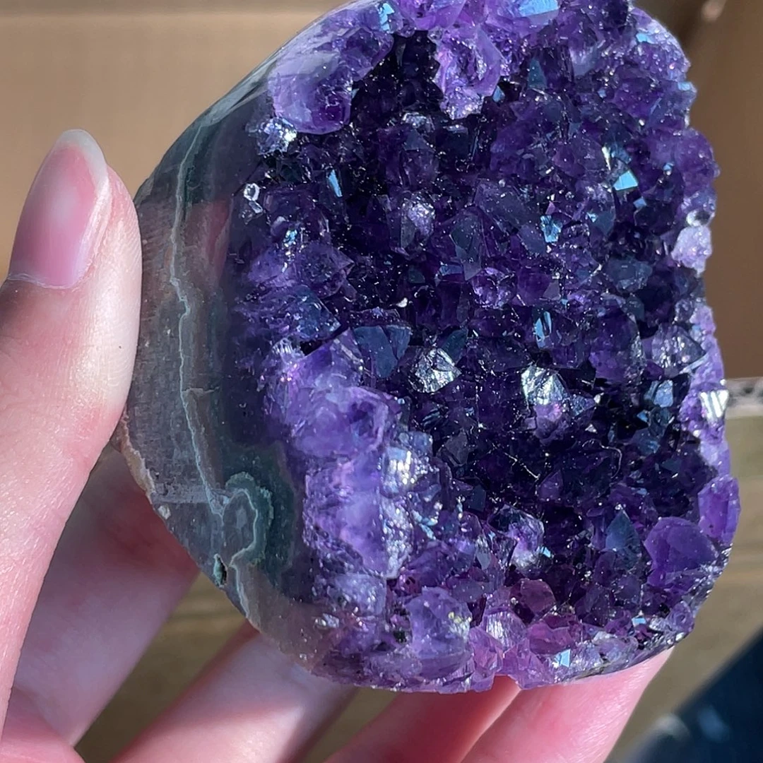 手链水晶未镶嵌乌拉圭紫晶镇 66号