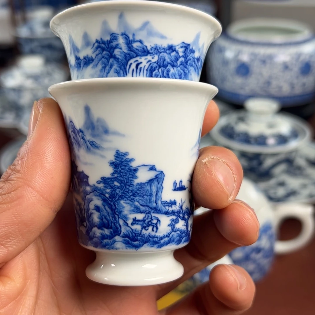 一***@陶瓷茶具山水茶具