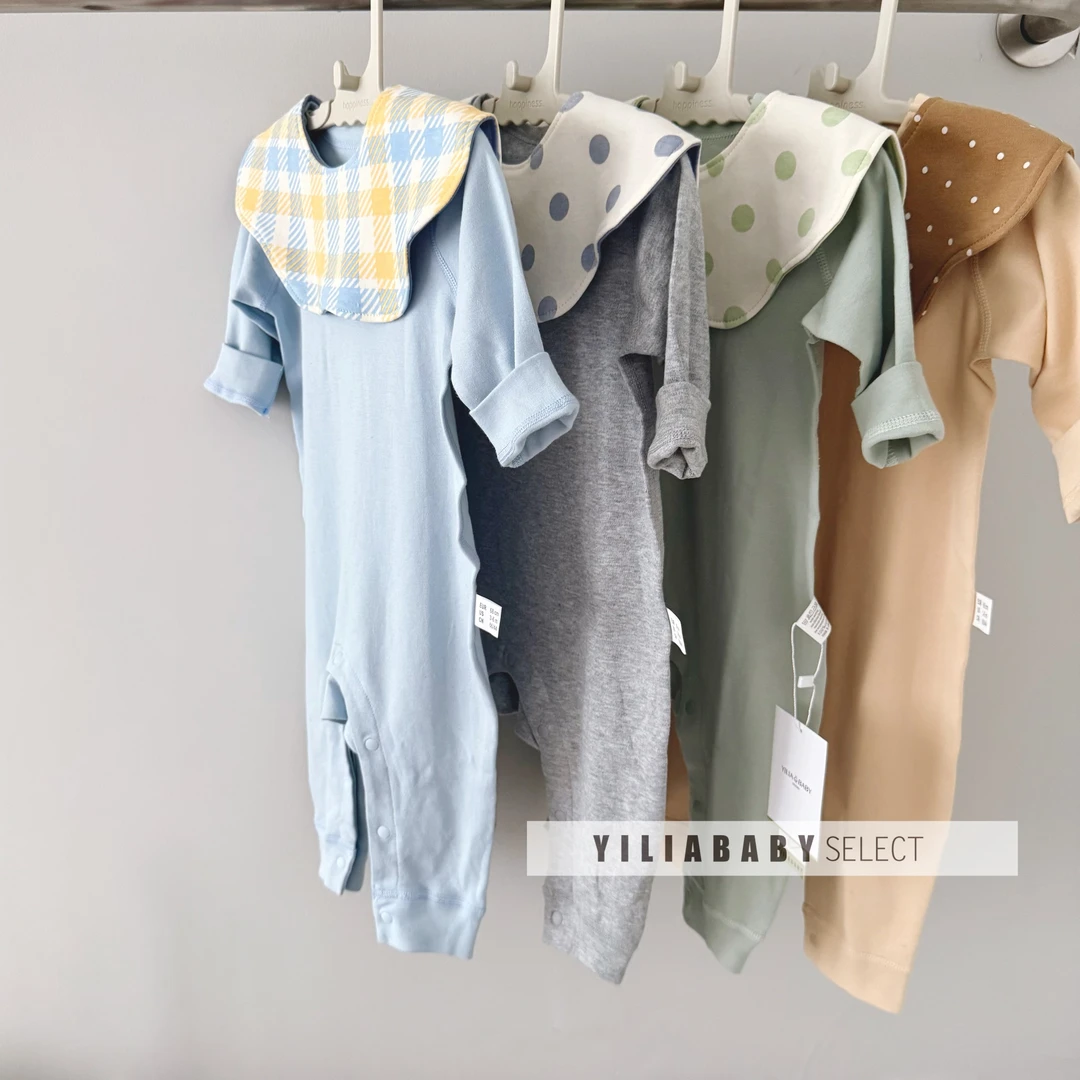 YiliaBaby巨推必入爬服！宝宝秋冬百搭百百棉舒绒棉连体衣｜Color