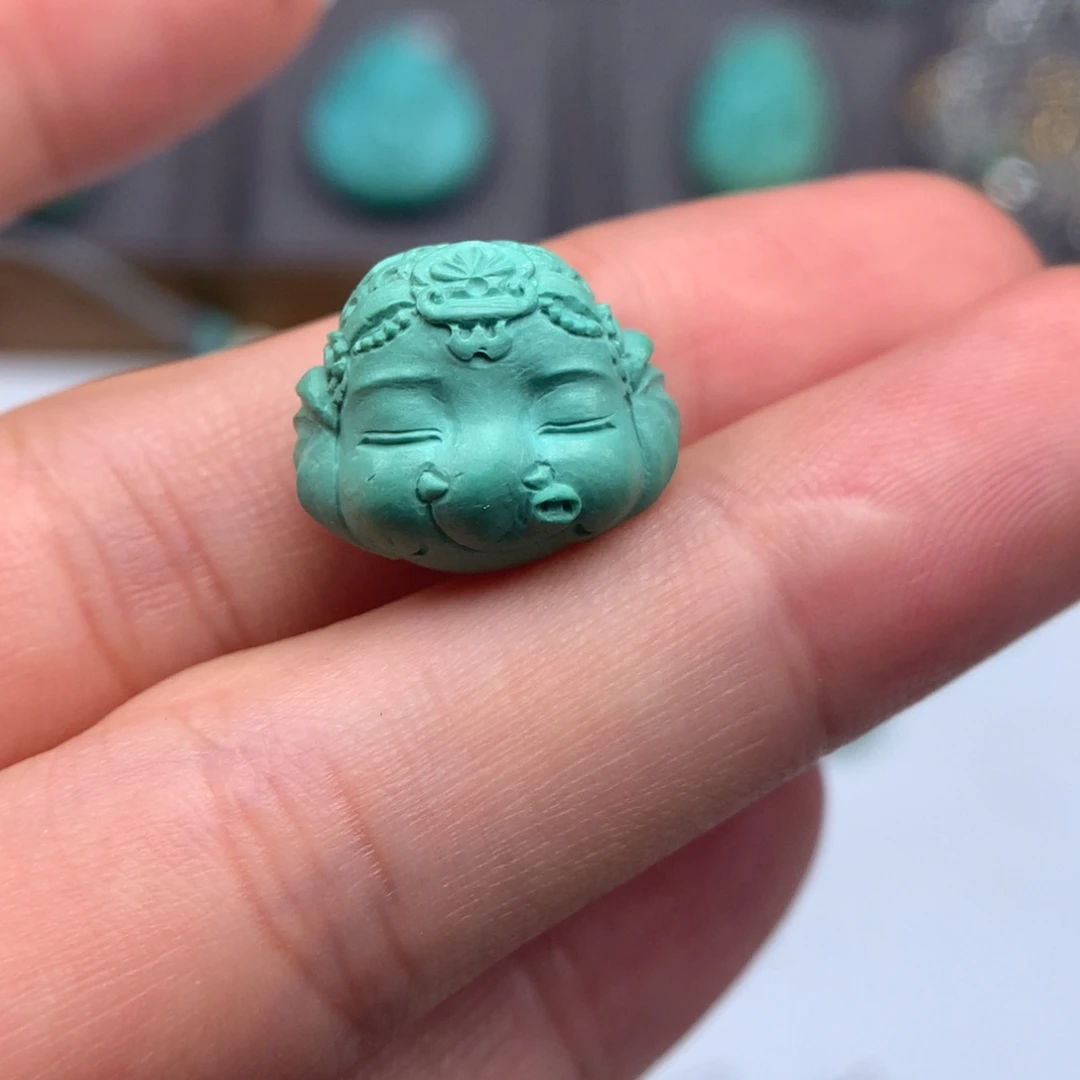 未镶嵌绿松石绿松石