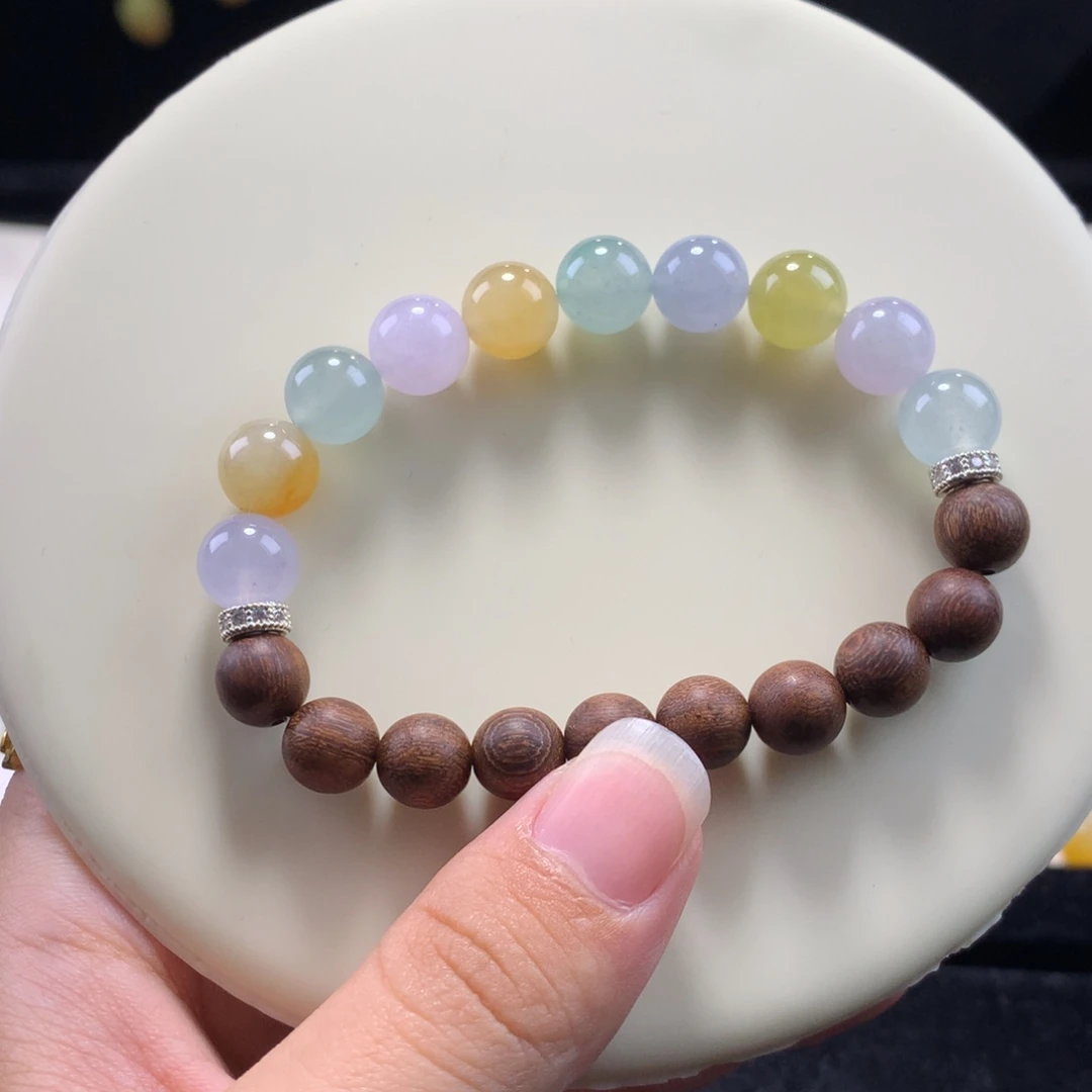 未镶嵌手串翡翠朝花夕拾