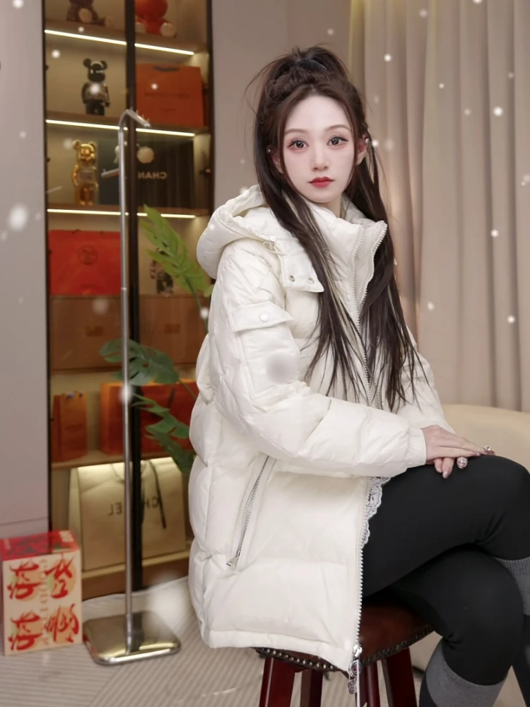 【法德订单】极寒女款加厚轻奢冬季新款羽绒服