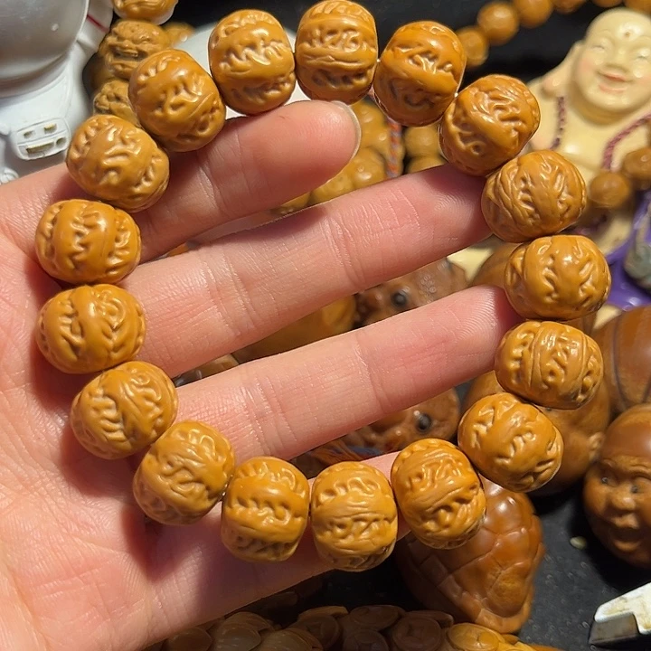 橄榄核手串/手链猴头京巴冷