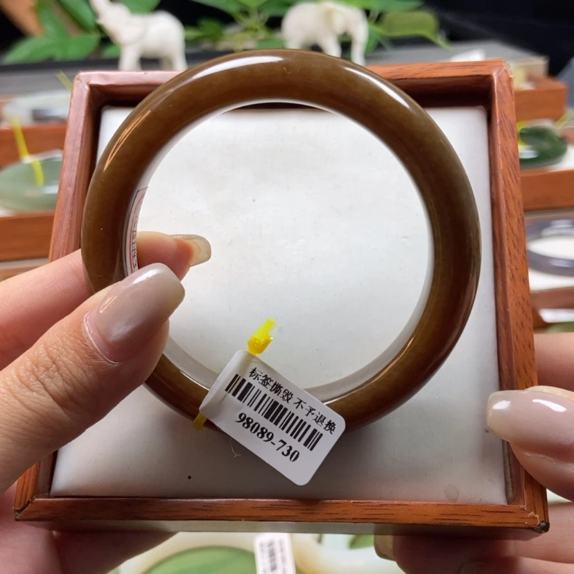 【闪购商品】和田玉手镯未镶嵌56.4