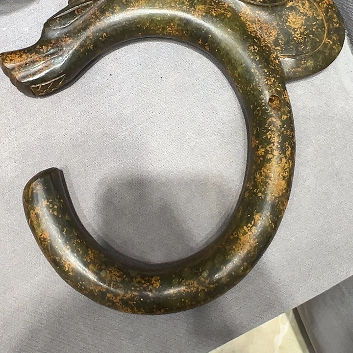 企***理岫岩河磨玉（透闪石质玉）未镶嵌挂件