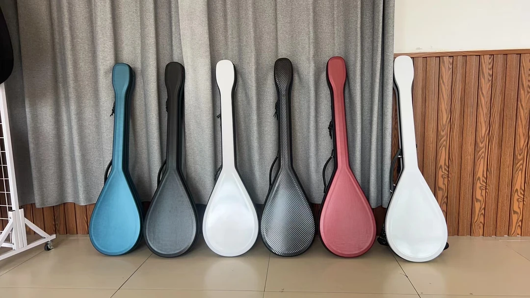 冬不拉盒碳纤维盒哈萨克族乐器盒少数民族乐器盒