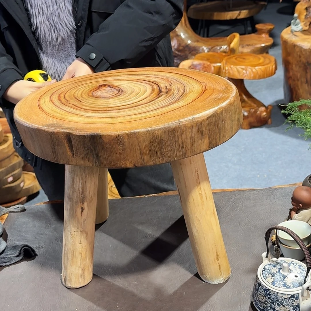 香樟木木头腿凳子33-31-30