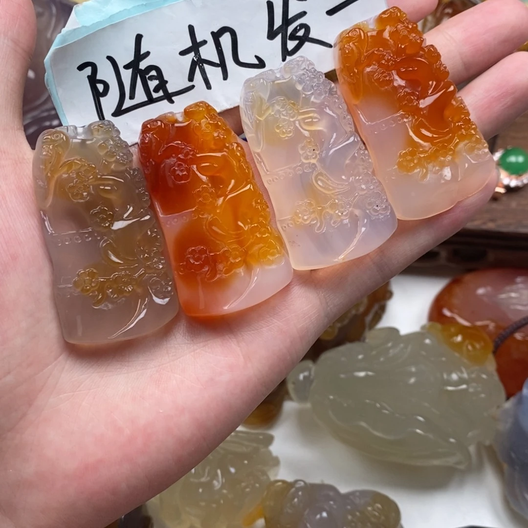 玛瑙/玉髓未镶嵌颈饰