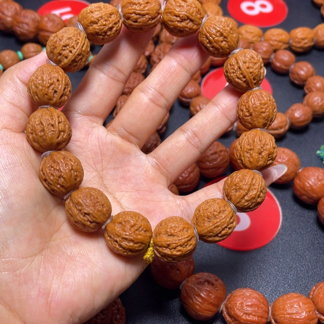 野生小核桃手串16加尺全品