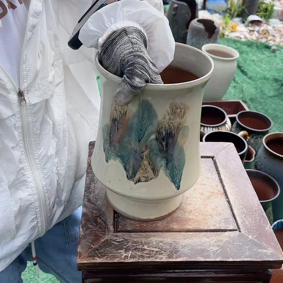 紫砂花盆王嫂花盆0630-749高24口16