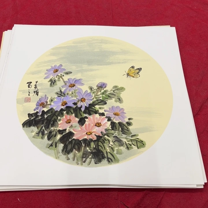 国画花鸟等多种鸟类和鸟类为