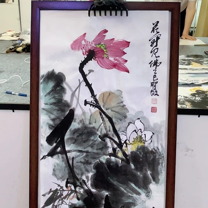 国画张圣敏先生纯手绘作品