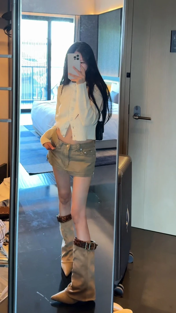 2025早秋新款时尚套装辣妹衬衫洋气休闲百搭复古气质显瘦上衣短裙