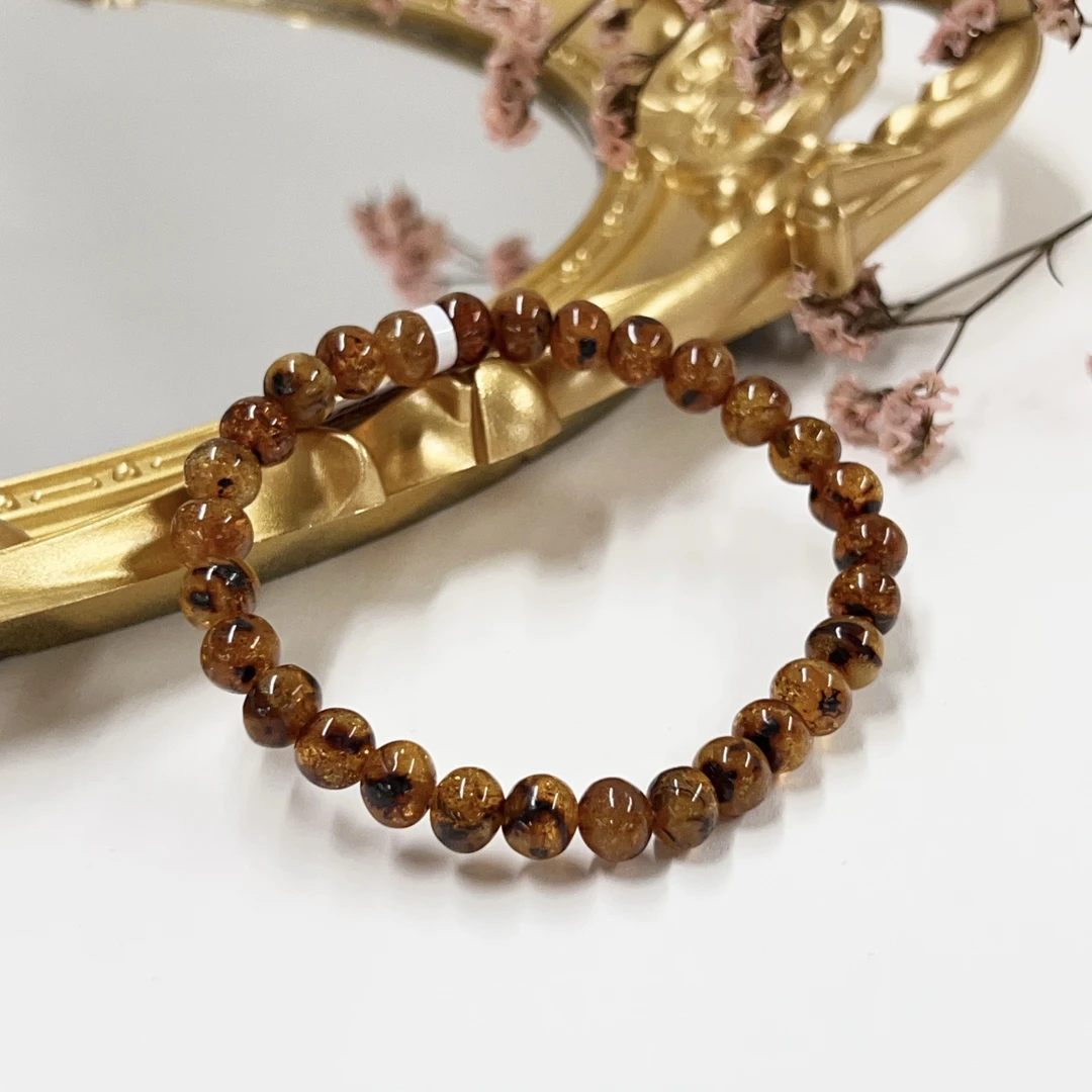 【央网专属】DB59689-抚顺黄金甲手串-多样性发一件-7mm