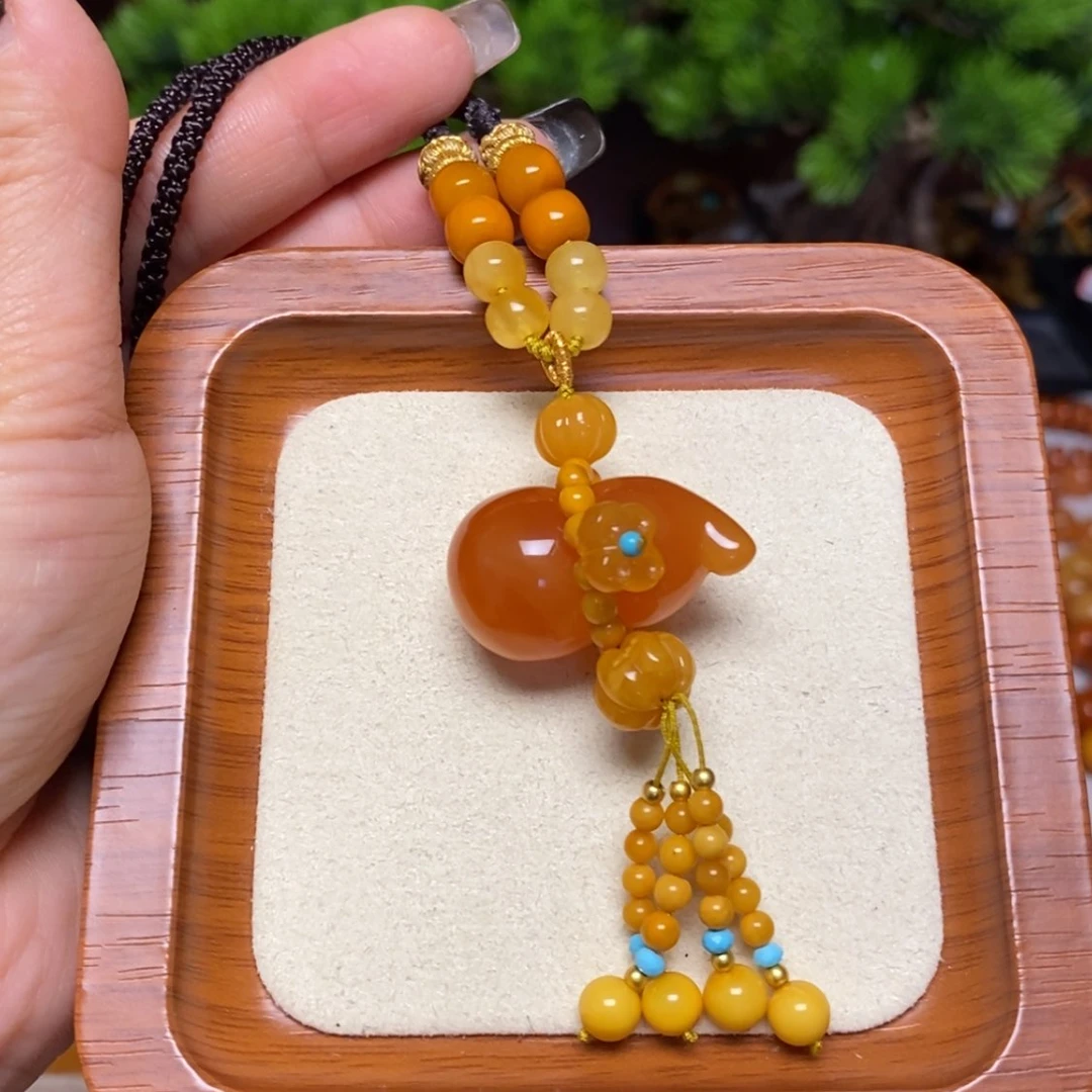 【闪购商品】蜜蜡颈饰未镶嵌项链