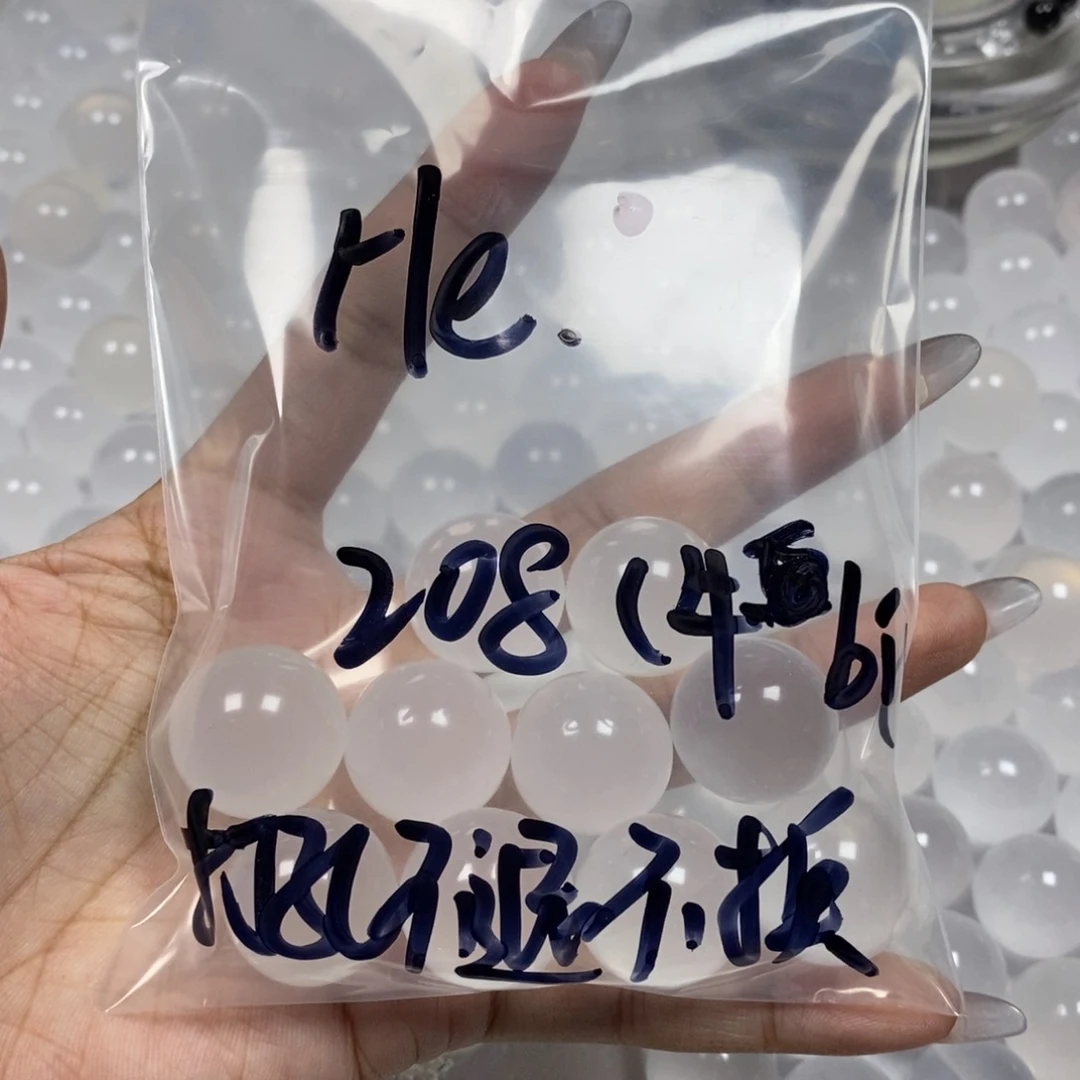 水晶戒指银S925镶嵌奶白晶