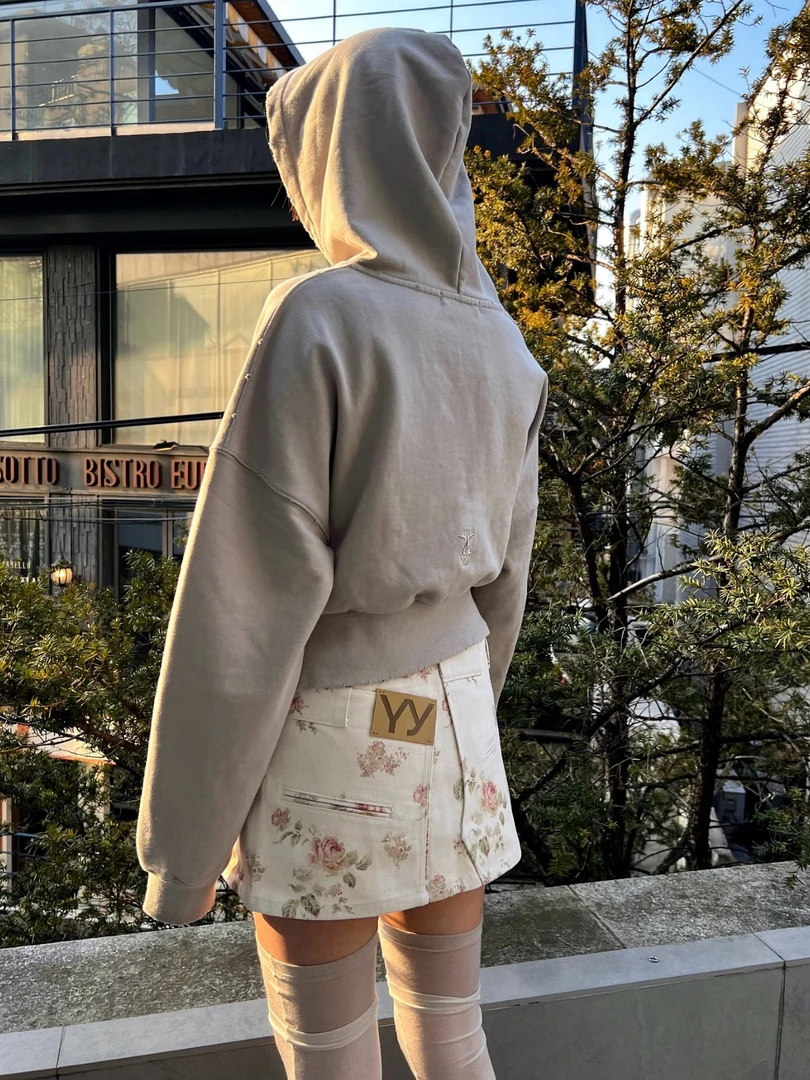 【lunan】yy花色两件裙裤