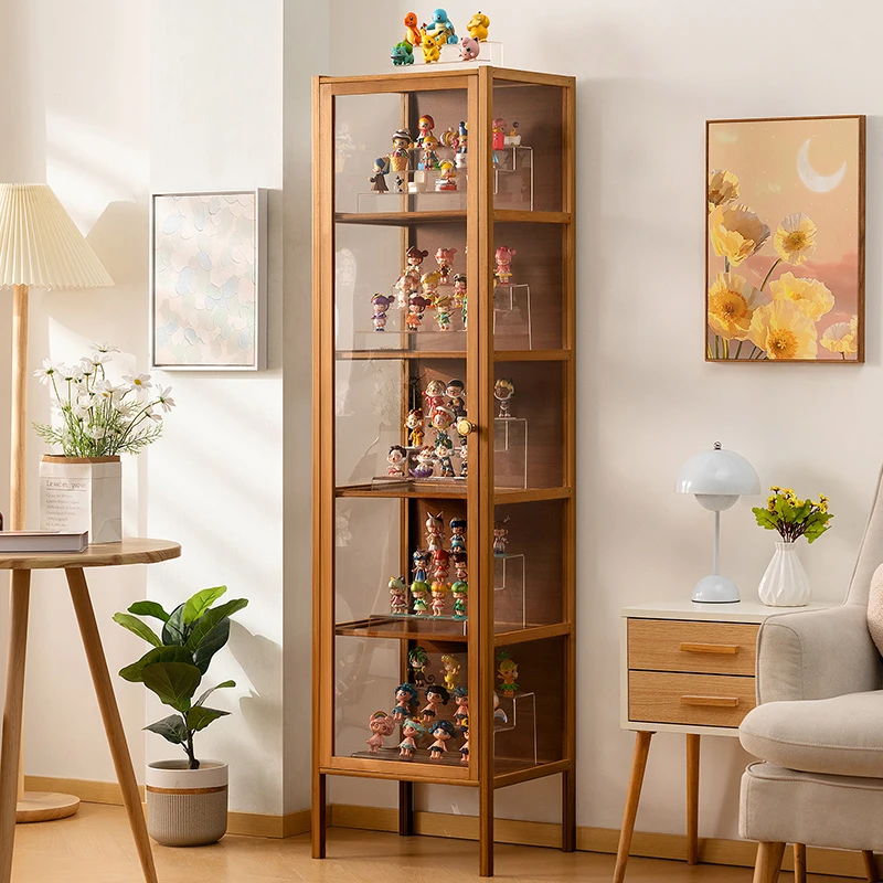 手办柜乐高亚克力展示柜盲盒收纳架子防尘玻璃玩具模型陈列柜酒柜