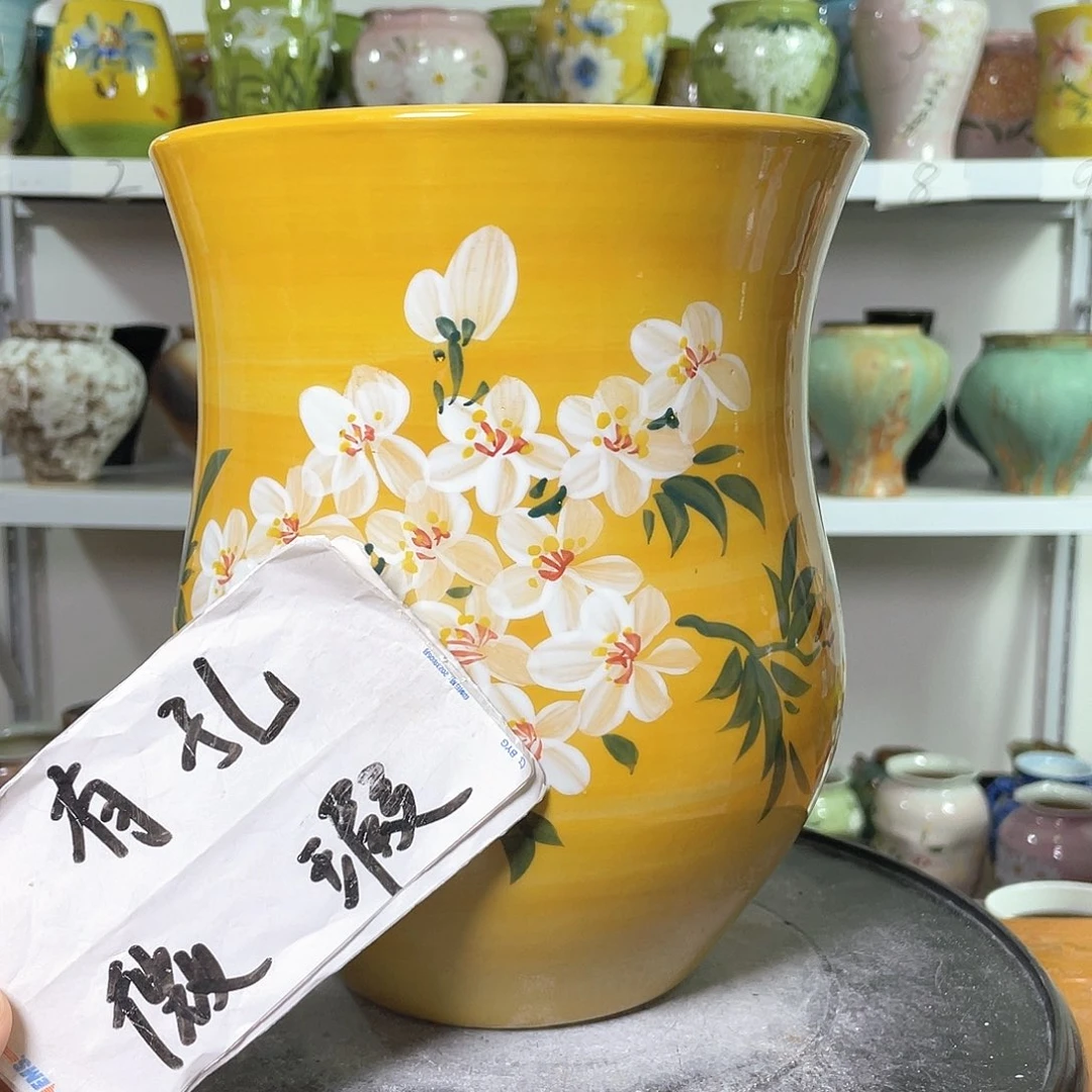 景德镇陶瓷花盆花器暇256