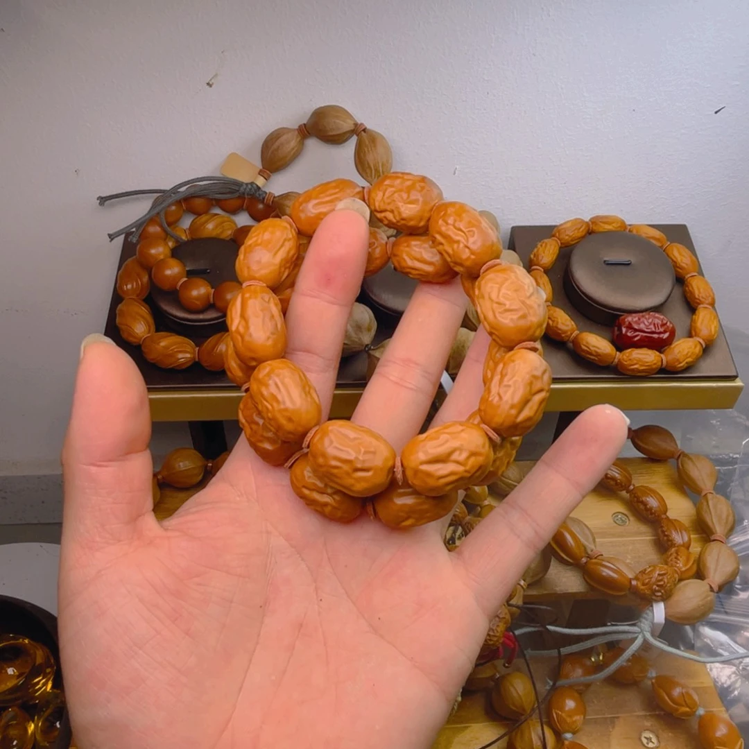 橄榄核手串/手链1:6水晶核仿生大枣
