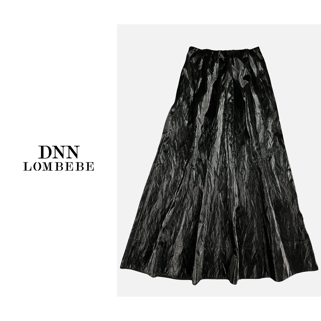 DNN LOMABEEN 2268#简欧时尚百搭设计师款半裙