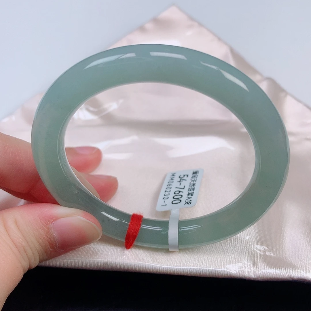 未镶嵌手镯翡翠54圆条