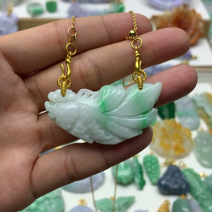 颈饰未镶嵌翡翠翡翠