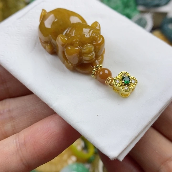 翡翠吊坠(不含链)未镶嵌