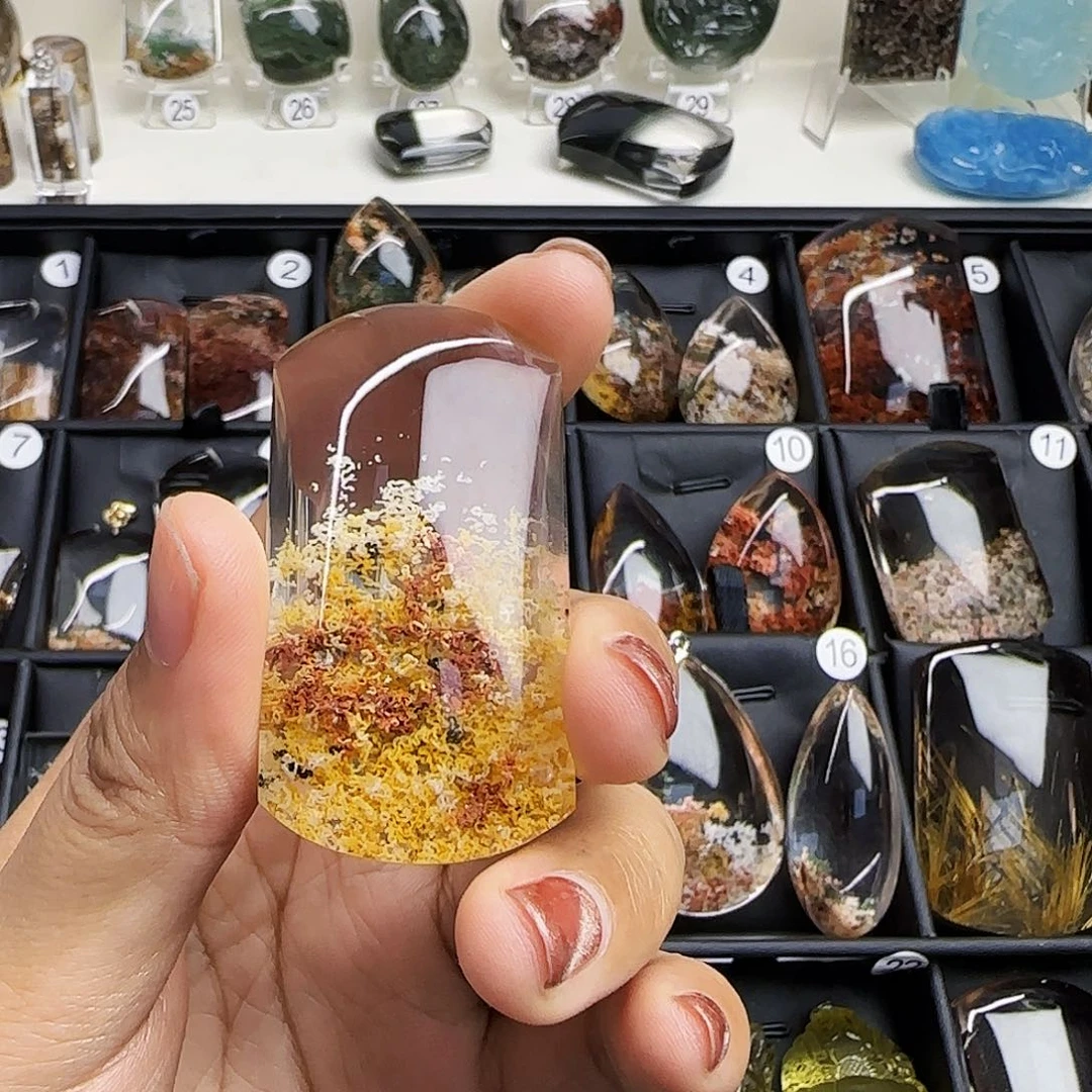 水晶珠宝半成品未镶嵌大****牛